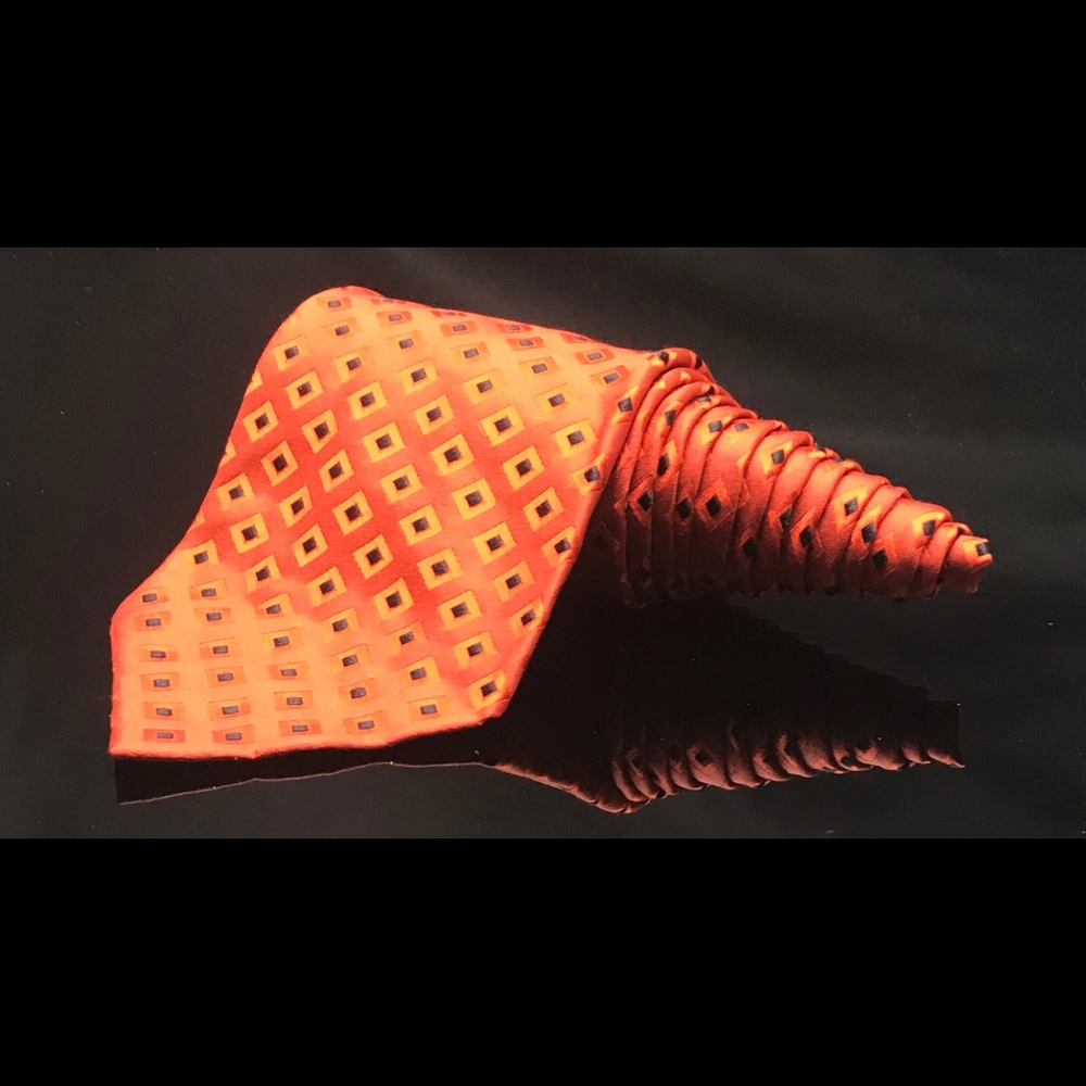 MARINO GABRI Men's 100% Silk Necktie ITALY tie